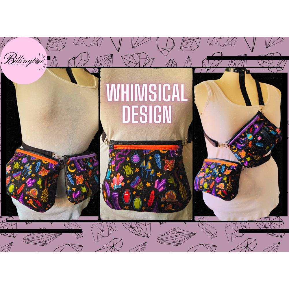Samhein Fanny Pack with Adjustable Nylon Strap